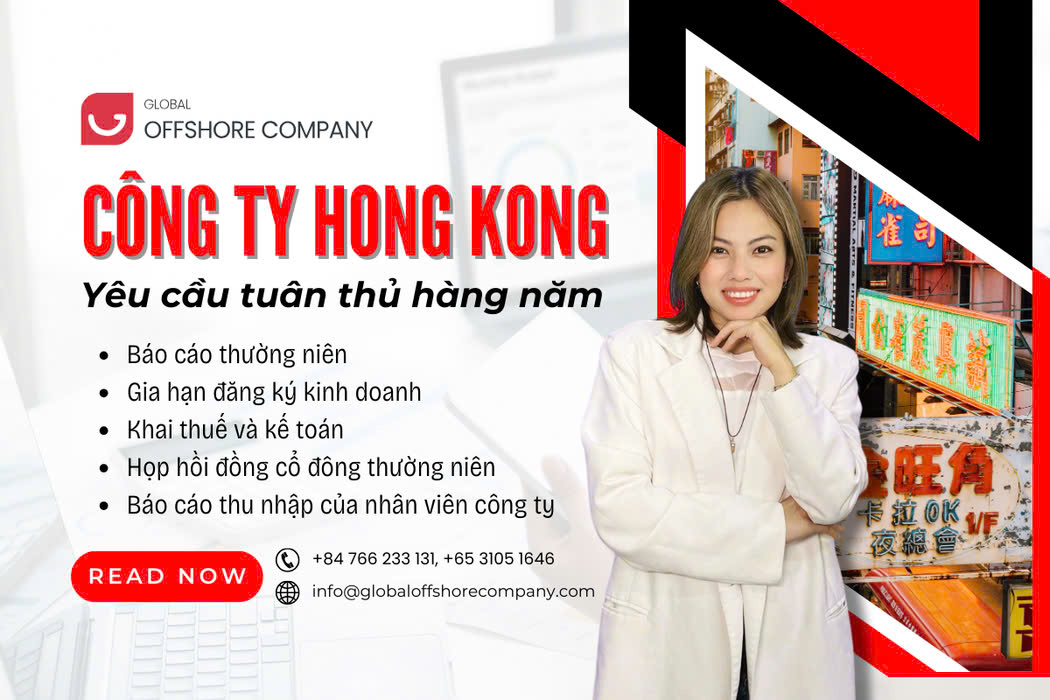 Công ty Hồng Kông: Các yêu cầu tuân thủ hàng năm